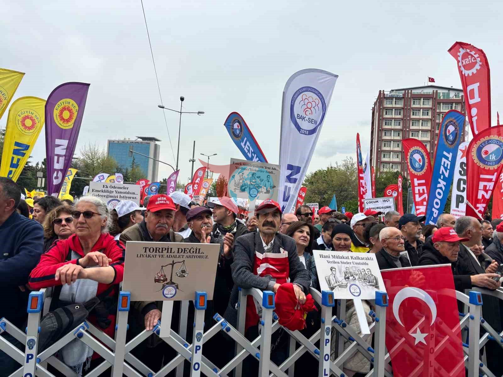 Ankara&rsquo;da emekçiler 1 Mayıs&rsquo;ı kutladı