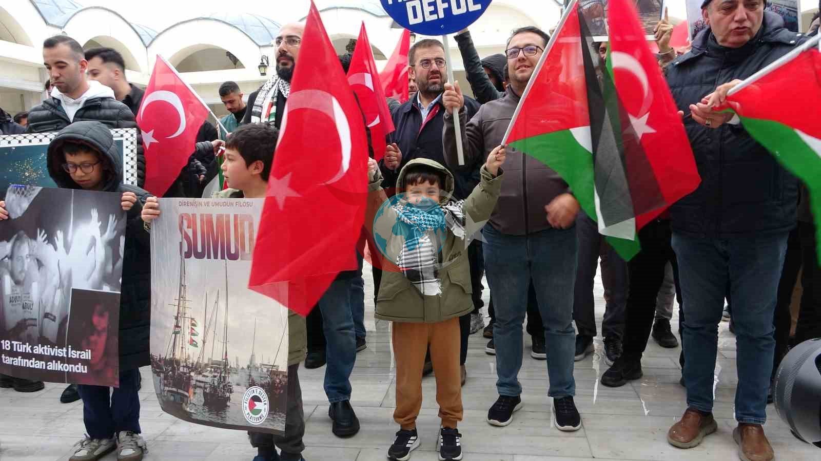 Çanakkale’den Filistin’e Destek: Uluslararası Saldırıya Tepki