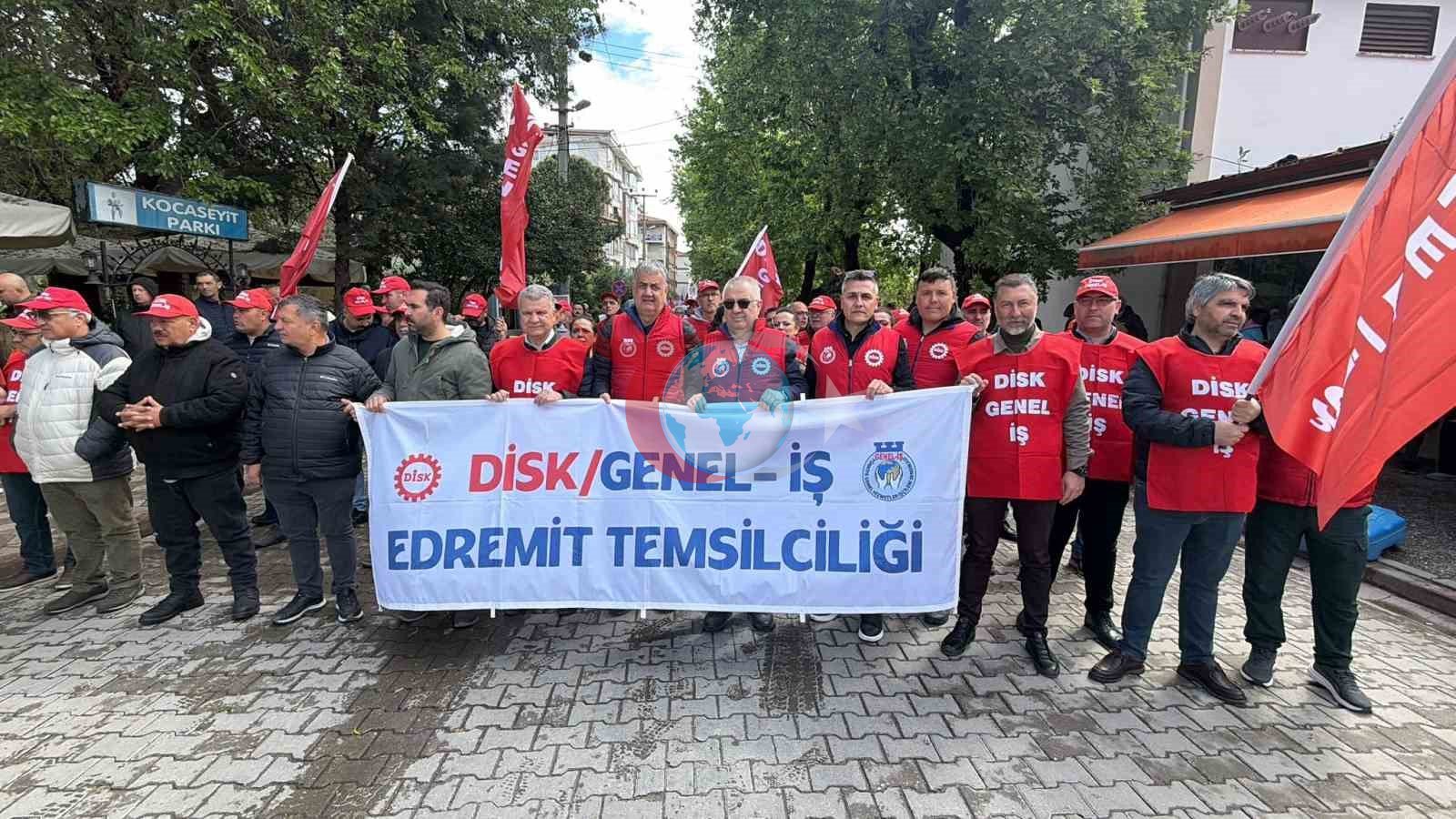 Edremit’te 1 Mayıs Coşkusu Dolu Dolu Yaşandı