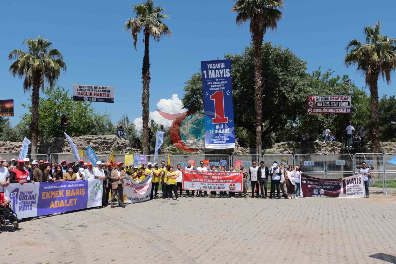 Şırnak&rsquo;ta 1 Mayıs halaylarla kutlandı