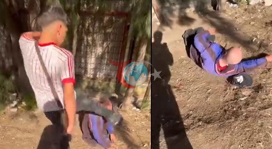İzmir'de Şok Edici Olay: Sokakta Yatan Yaşlı Adama Saldırı