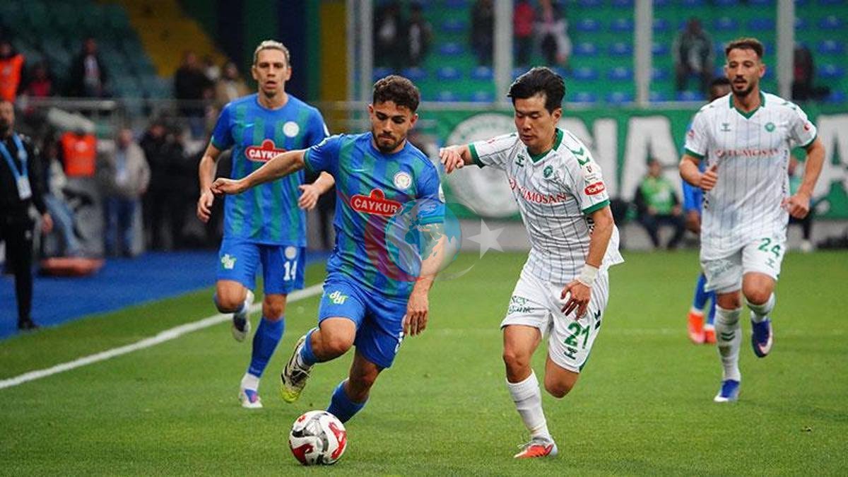 Çaykur Rizespor, Konyaspor'u 3-2 Mağlup Etti