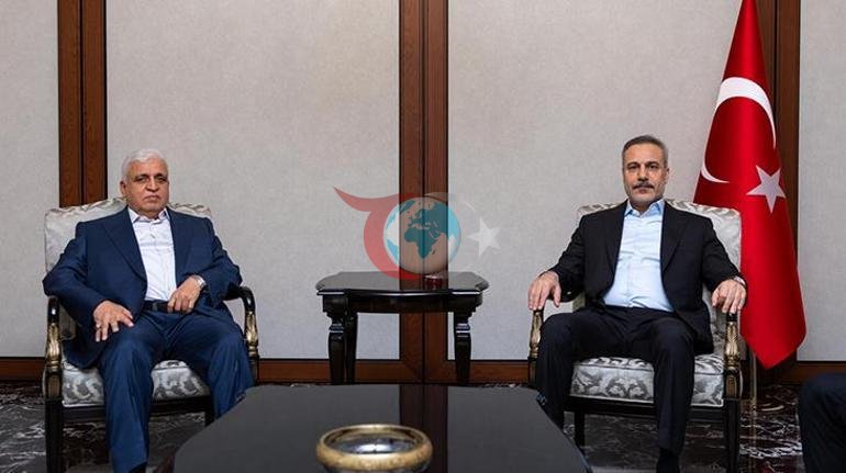 Dışişleri Bakanı Hakan Fidan, Haşdi Şabi Komisyonu Başkanı Feyyad ile görüştü