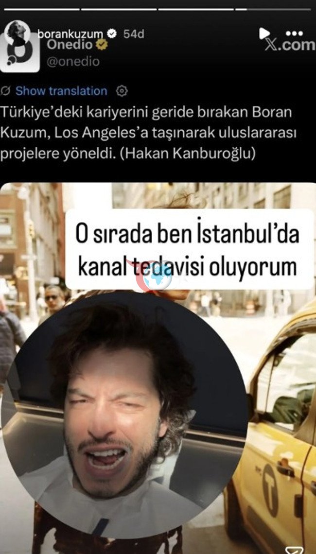 İstanbul&rsquo;u terk ettiği konuşuluyordu... Boran Kuzum sessizliğini esprili paylaşımla bozdu - Resim : 1