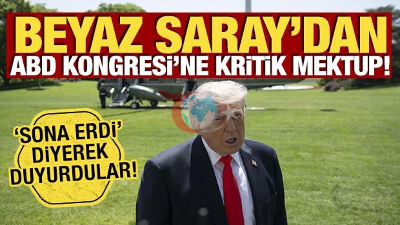 Beyaz Saray'dan Kongre'ye Kritik Mektup: 'İran'la Düşmanlık Bitti'
