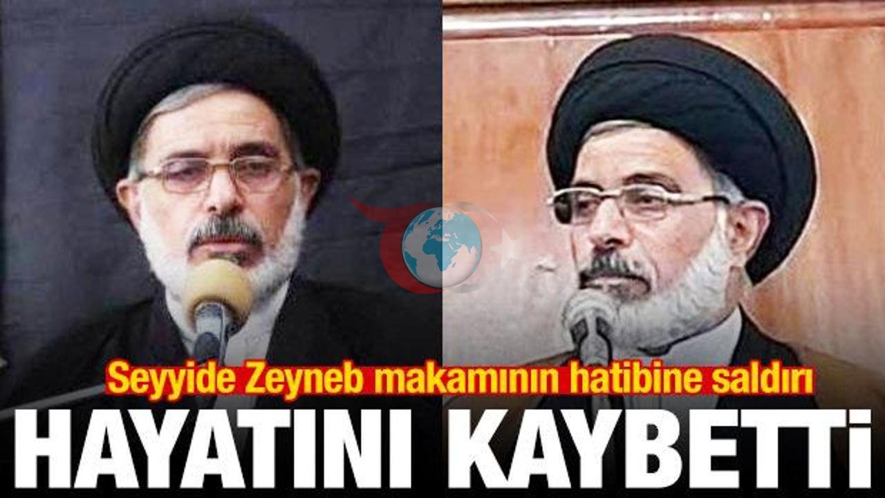 Şam'da Trajik Saldırı: Seyyide Zeyneb Makamı Hatibi Hayatını Kaybetti