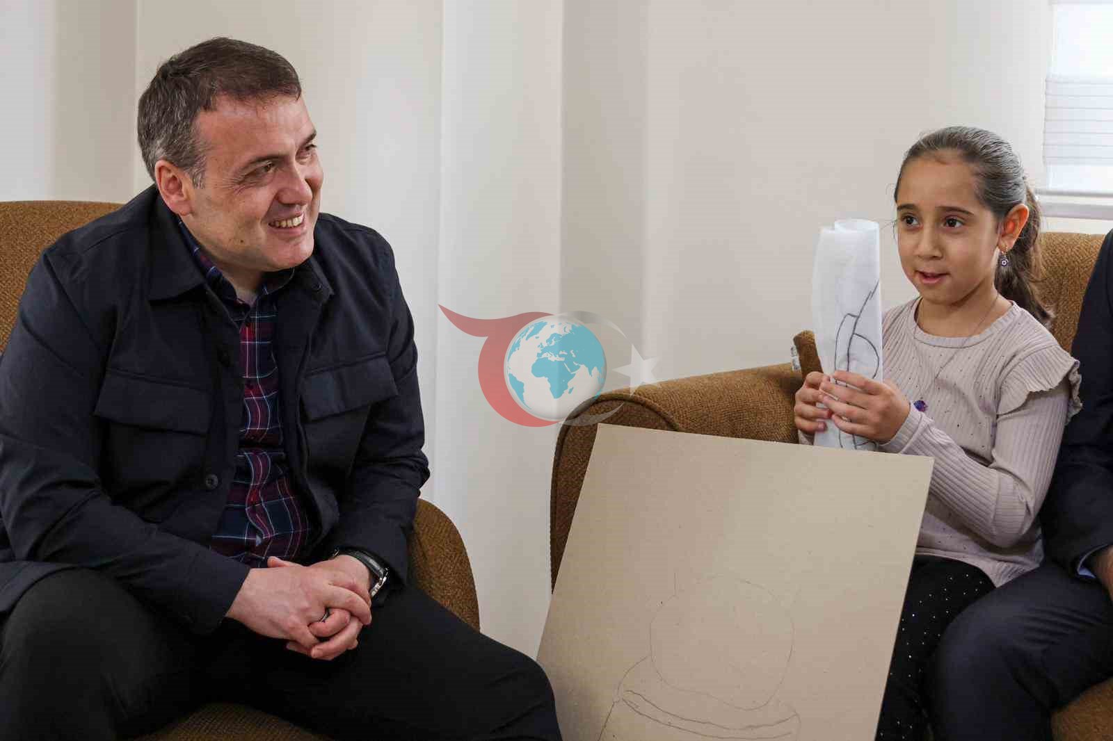 Vali Sözer çocuklarla bir araya geldi
