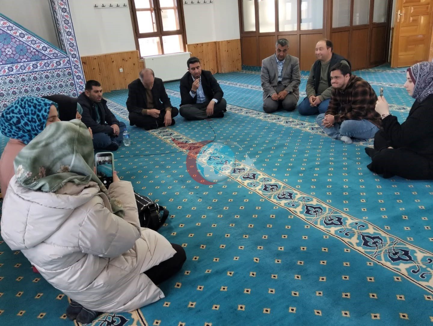 Bayburt’ta engelli vatandaşlar camide buluştu