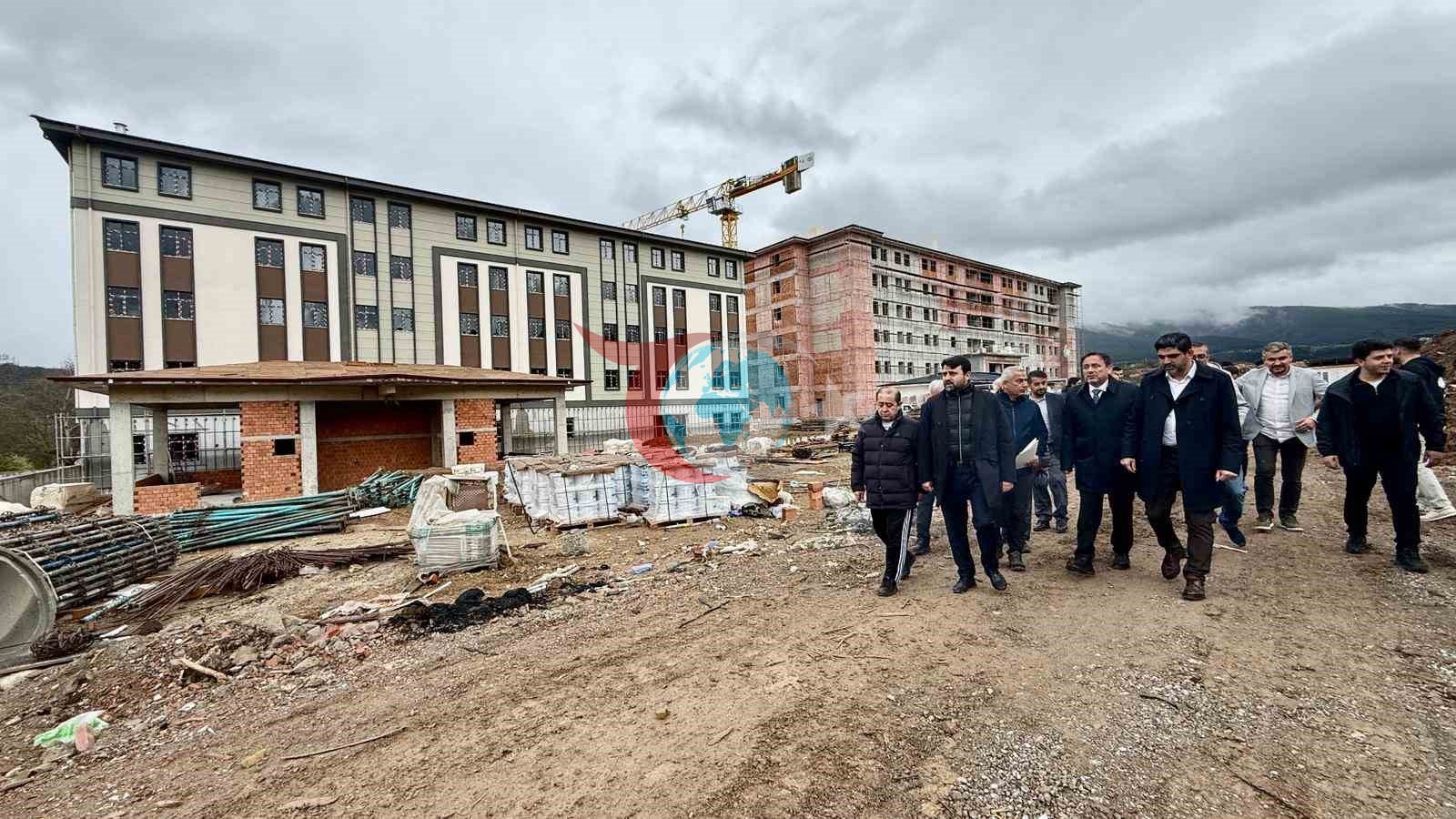 AK Parti Heyeti Eskipazar'da: Yatırımların Yerinde İncelemesi Yapıldı
