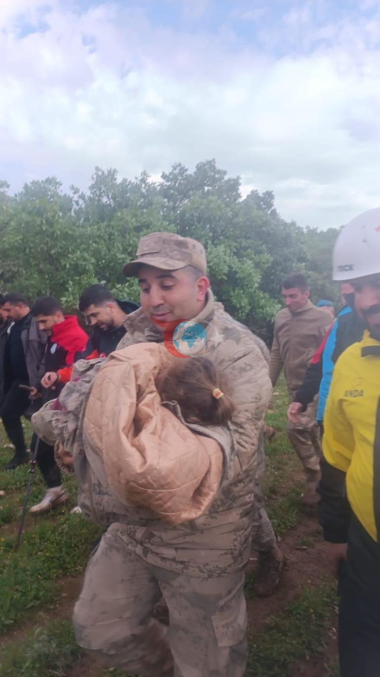 2,5 yaşındaki Melike’den 17 saat sonra sevindiren haber Bitkin halde bulundu