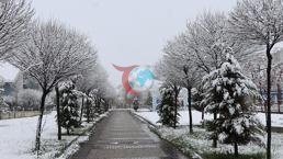 Fotoğraflar bugün çekildi! Mayıs ayında kar sürprizi... Kent merkezi bembeyaz