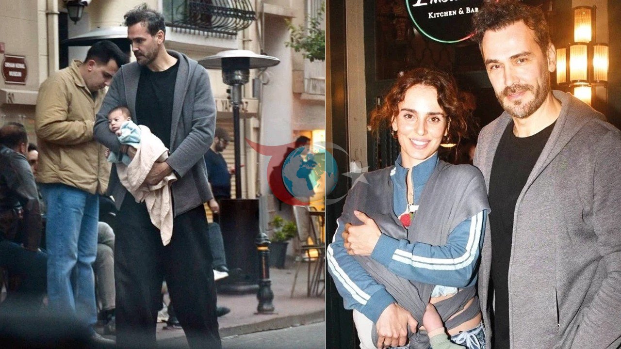 Anne ve Baba, Minik Bebeklerine Sevgiyle Bakıyor