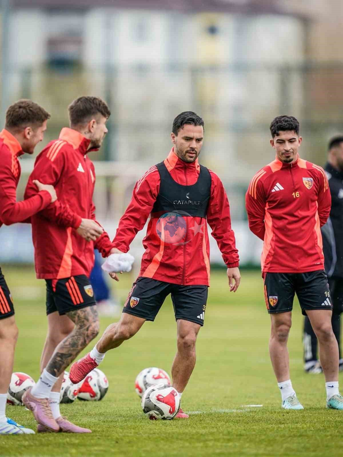 Kayserispor, Eyüpspor maçı hazırlıklarını tamamladı
