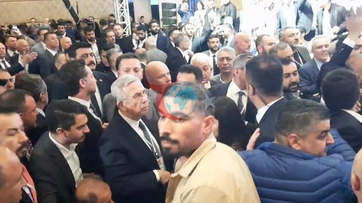 Türkiye Belediyeler Birliği Toplantısında Gergin Anlar