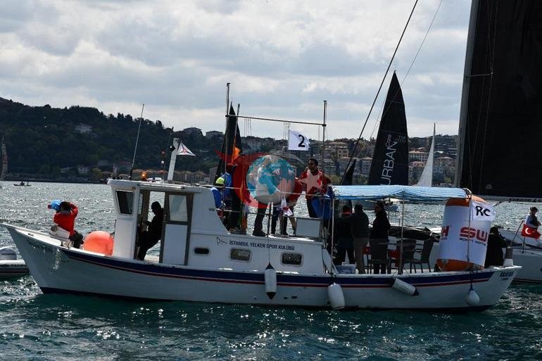 Boğaz’da yelkenler ‘Bahar Kupası’ için yarıştı