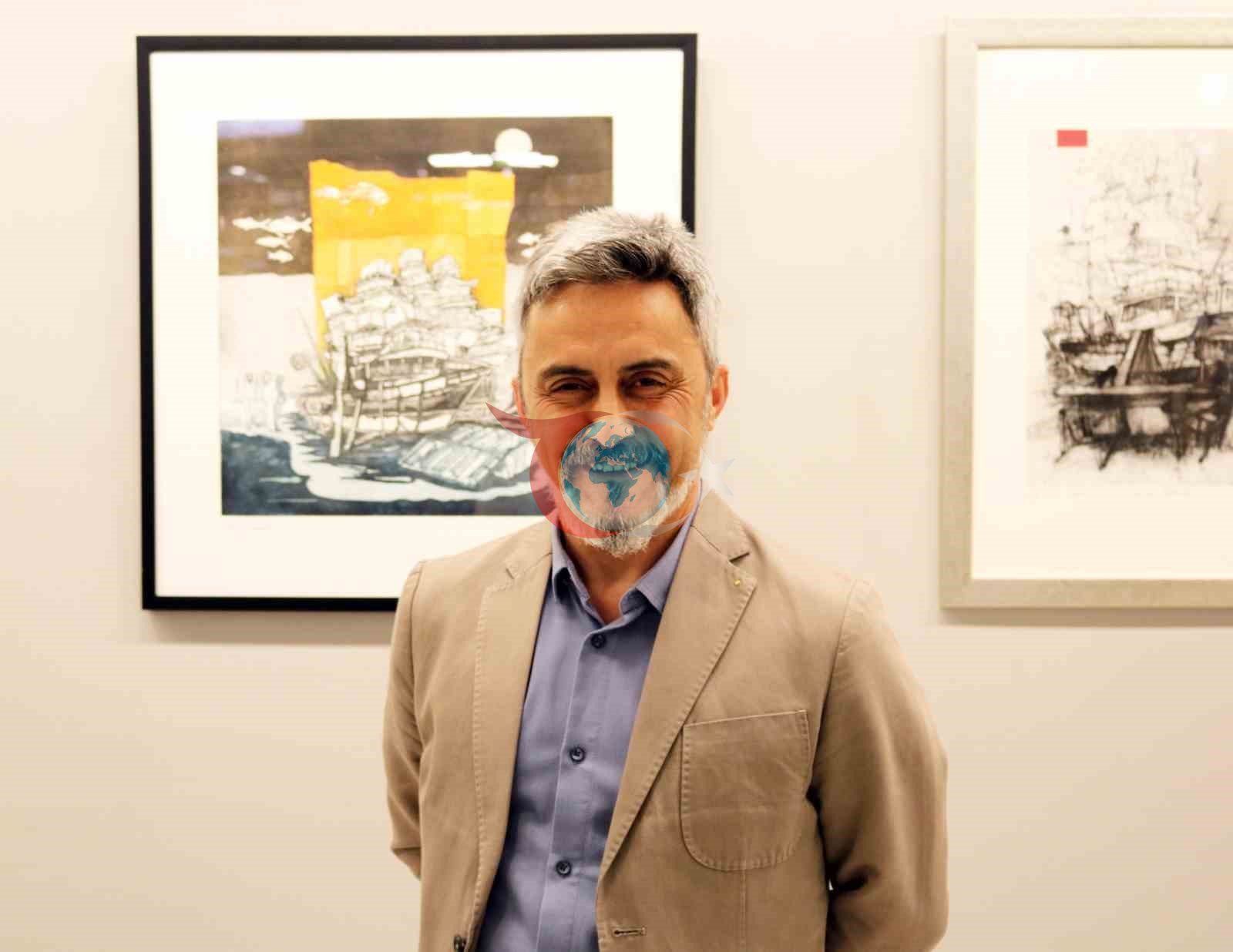 Prof. Dr. Erol Murat Yıldız'ın 'Derin' Sergisi SANKO Sanat Galerisi'nde Açıldı