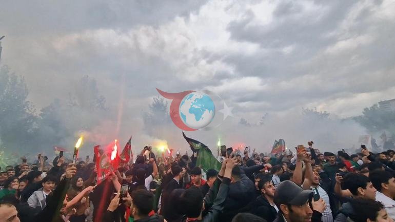 Diyarbakırda Süper Lig sevinci