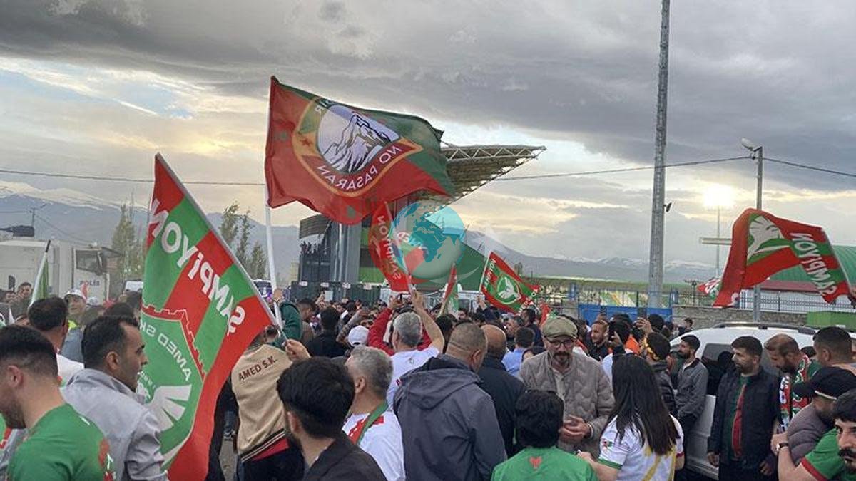 Amedspor Taraftarları Iğdır'da Süper Lig Coşkusunu Yaşadı