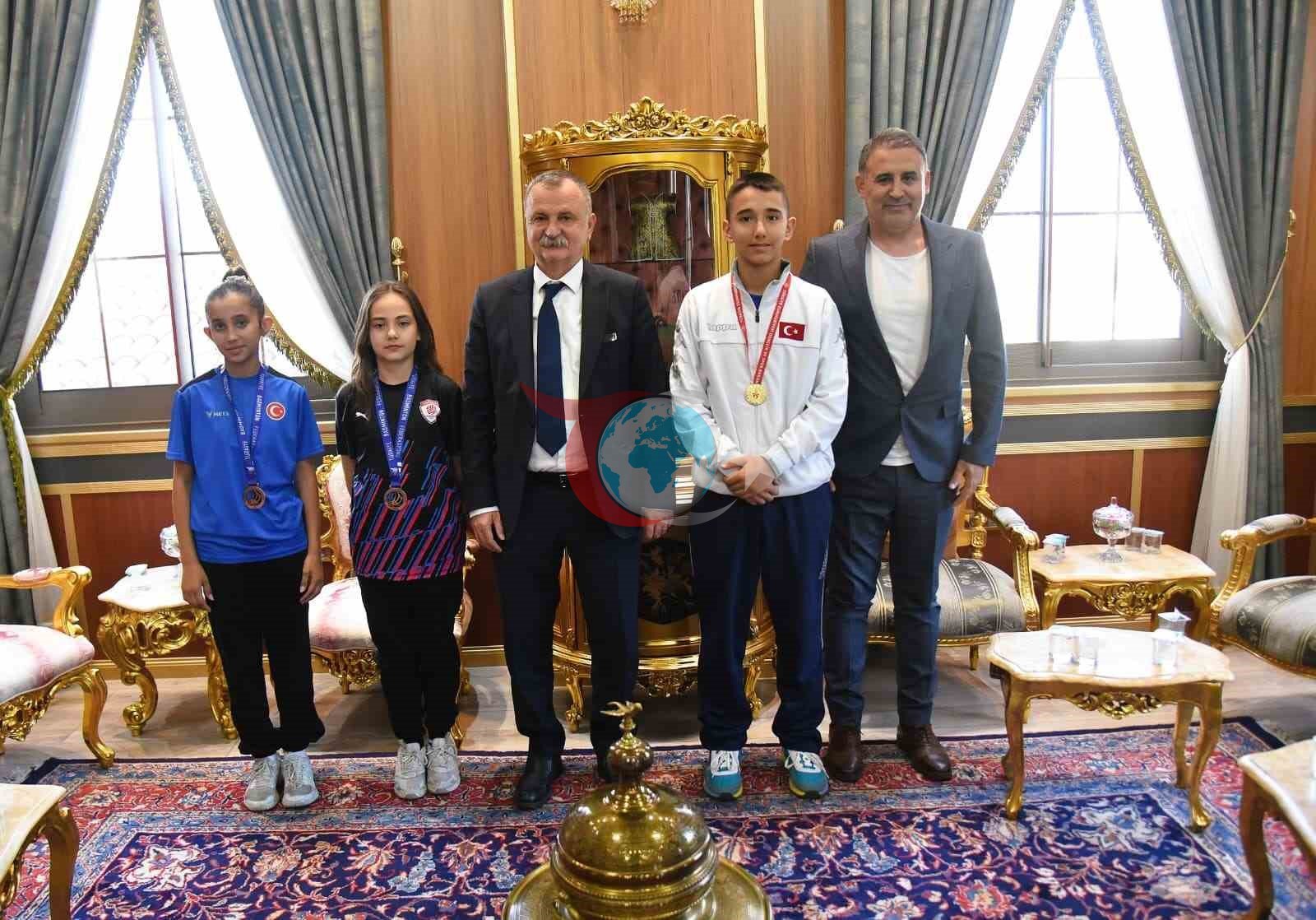 Başkan Balaban, Başarılı Sporcuları Ağırladı