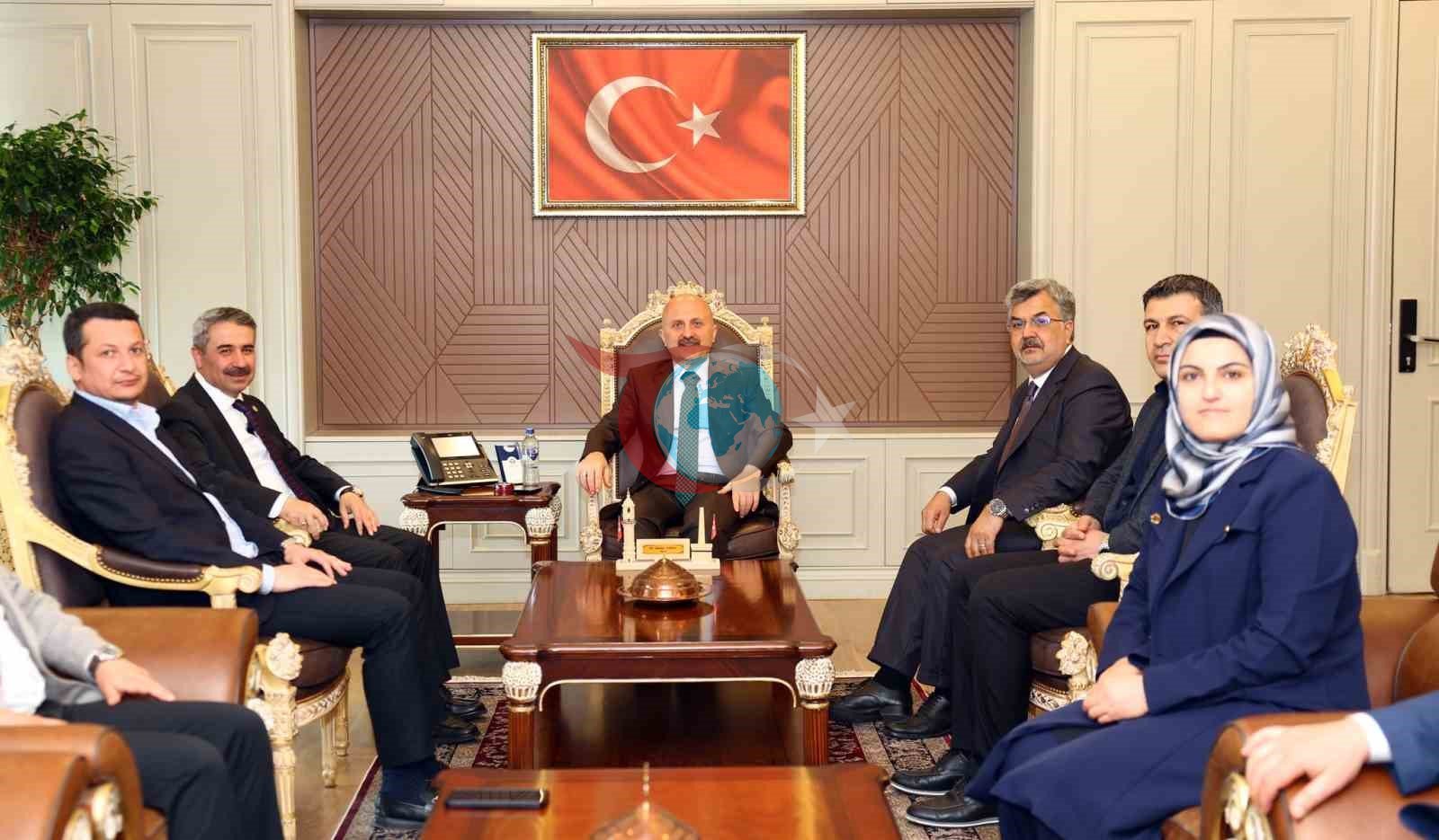 AK Parti Heyetinden Aydın Valisi Osman Varol'a Veda Ziyareti