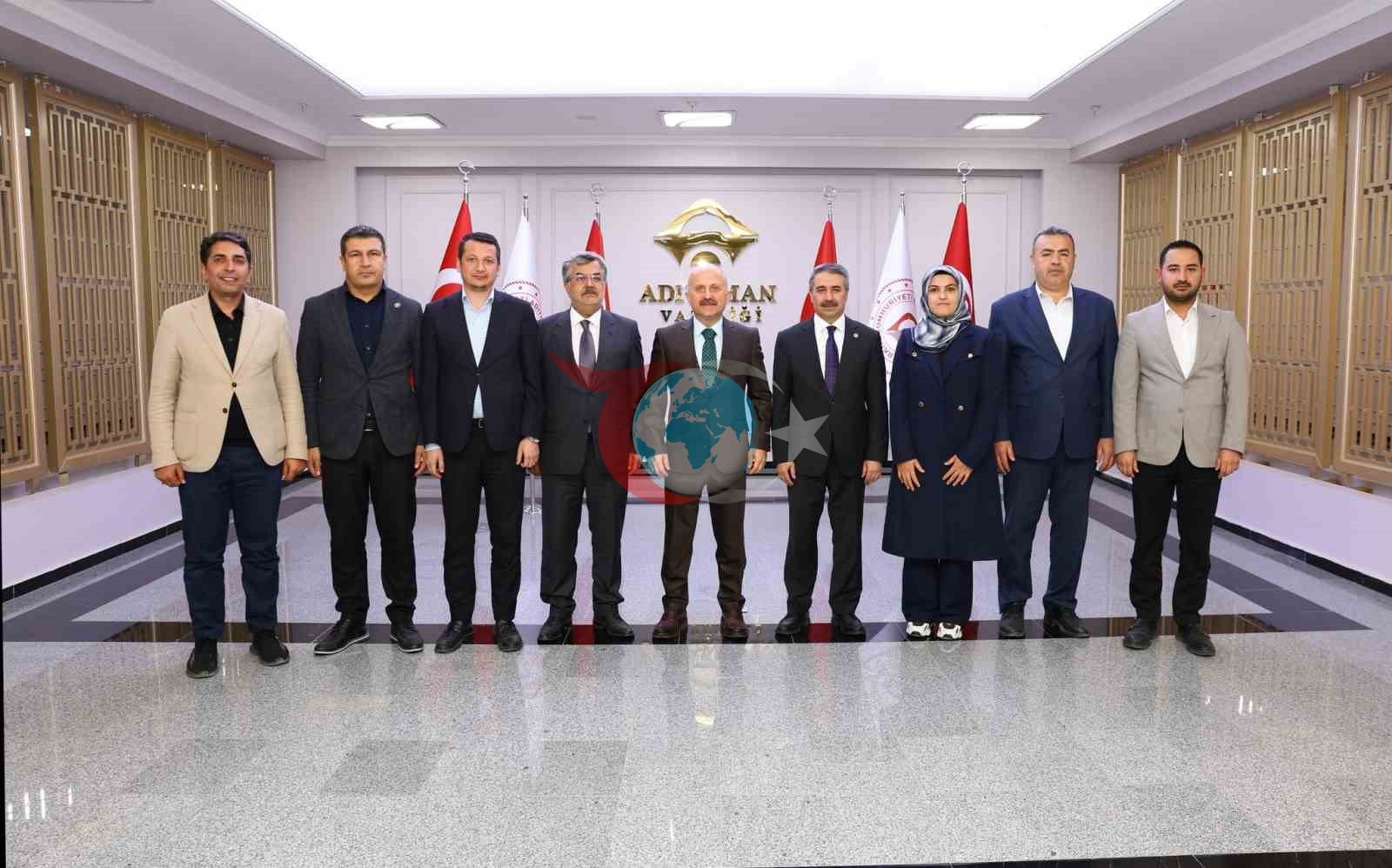 AK Parti heyetinden Vali Osman Varol&rsquo;a veda ziyareti