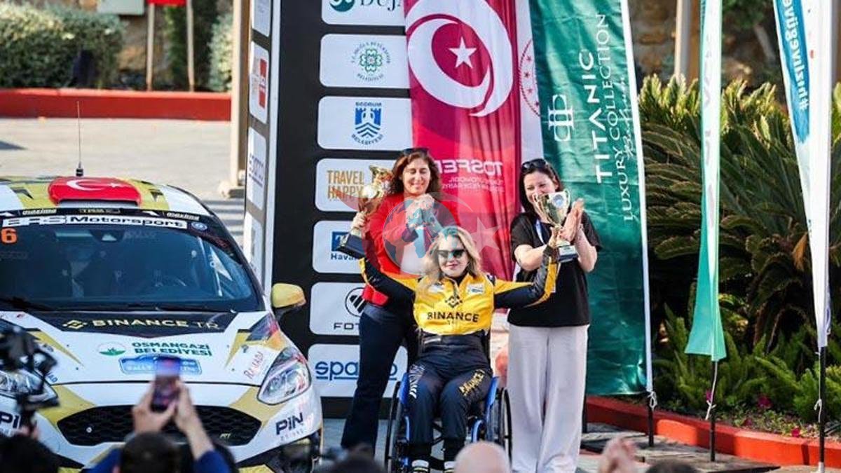 Engelli Kadın Ralli Pilotunun Bodrum Rallisi'ndeki Başarısı