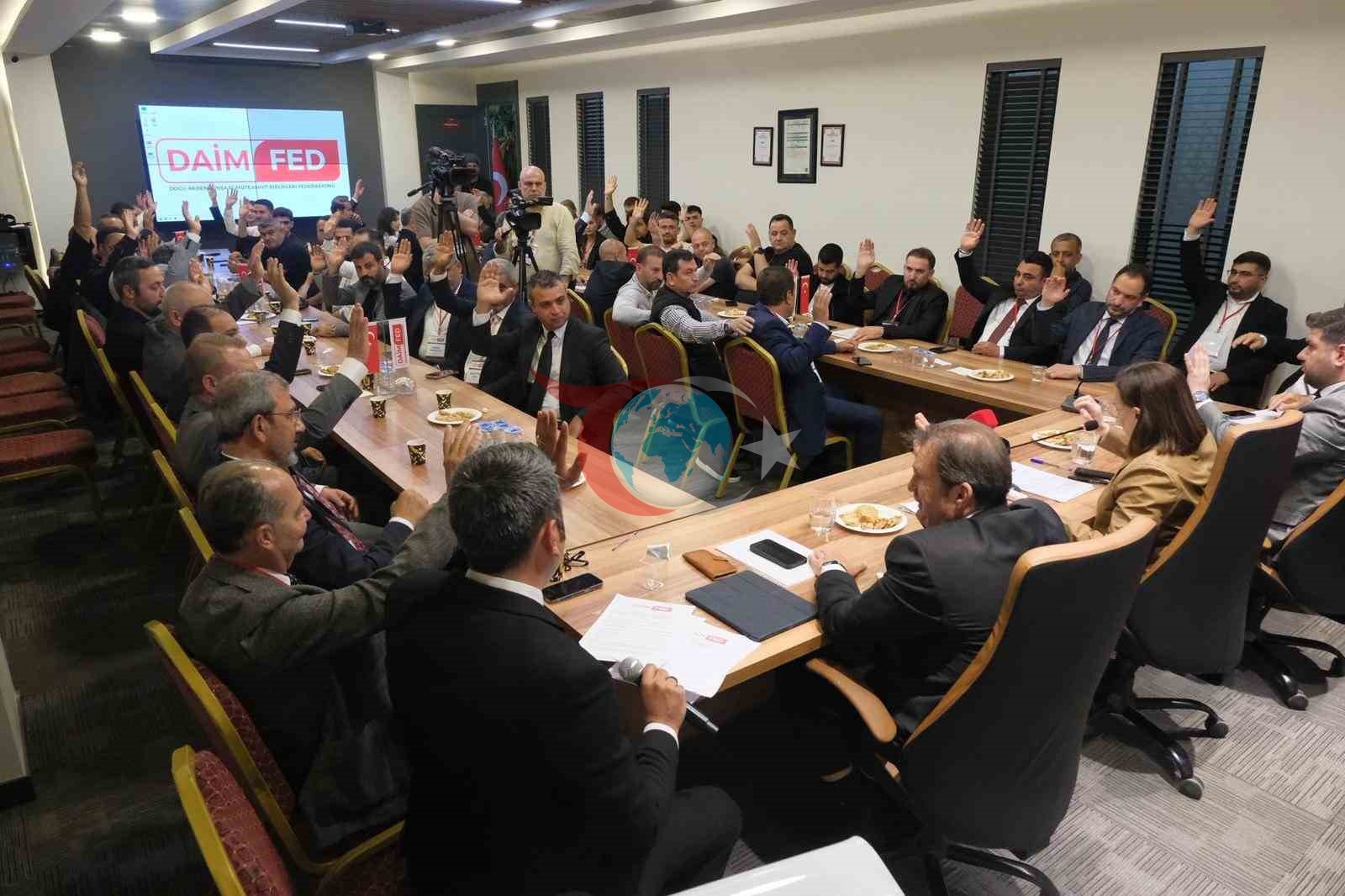 Mustafa Karslıoğlu Yeniden DAİMFED Genel Başkanı Seçildi