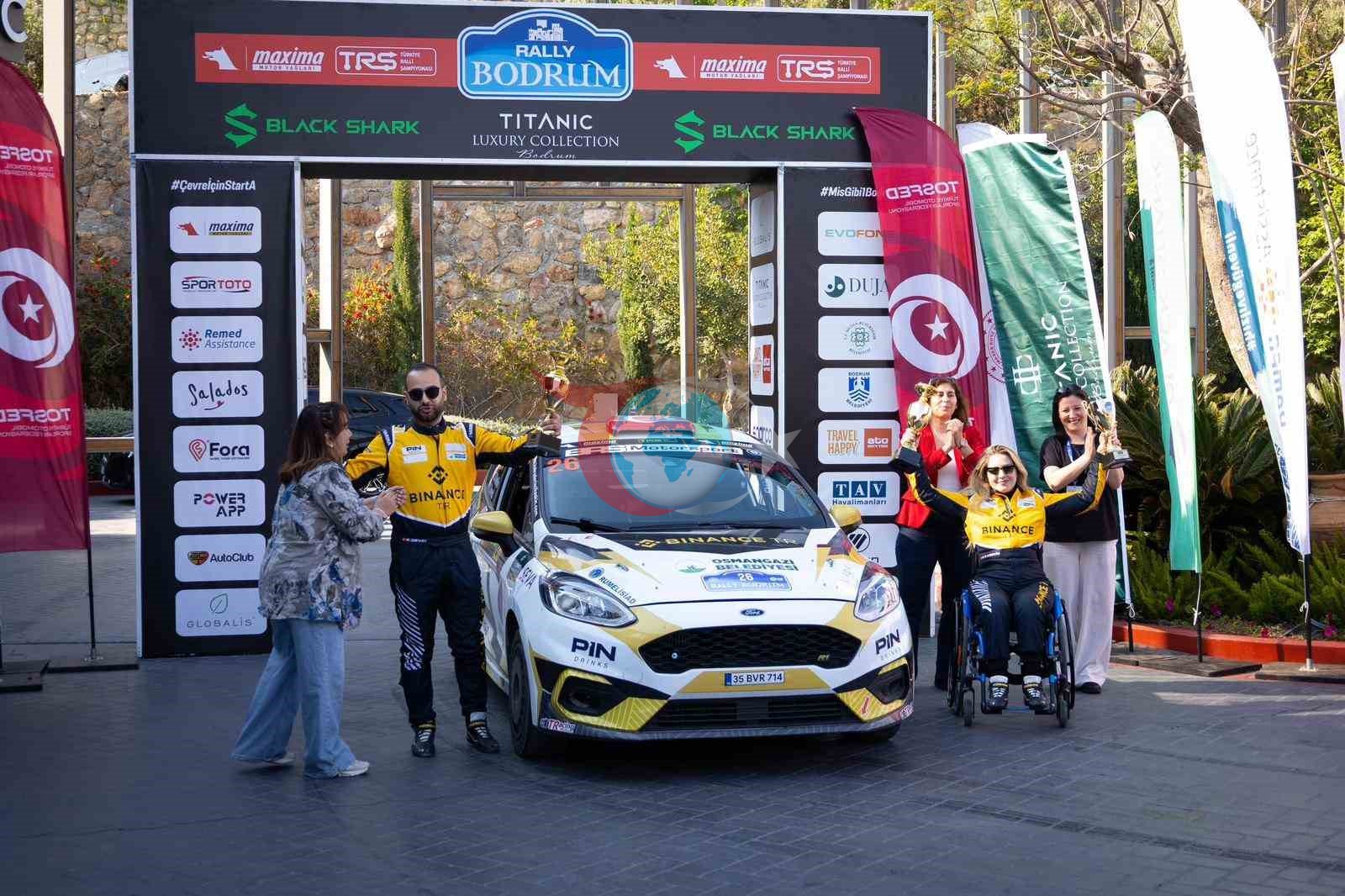 Kübra Denizci Keskin, Bodrum Rallisi'nde Çifte Başarıya İmza Attı