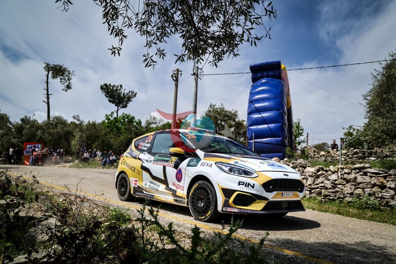 Bodrum Rallisi&rsquo;nde Kübra Denizci Keskin rüzgarı
