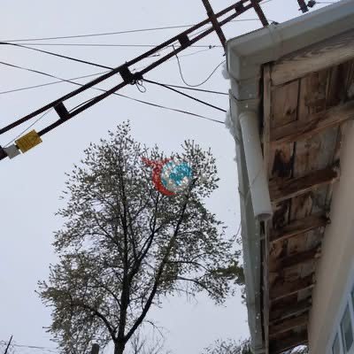 Dodurga beldesi şiddetli fırtına ve kar yağıyı altında