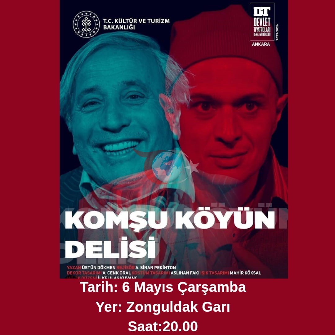 Devlet Tiyatroları Zonguldak Garı'nda Sanatseverlerle Buluşacak