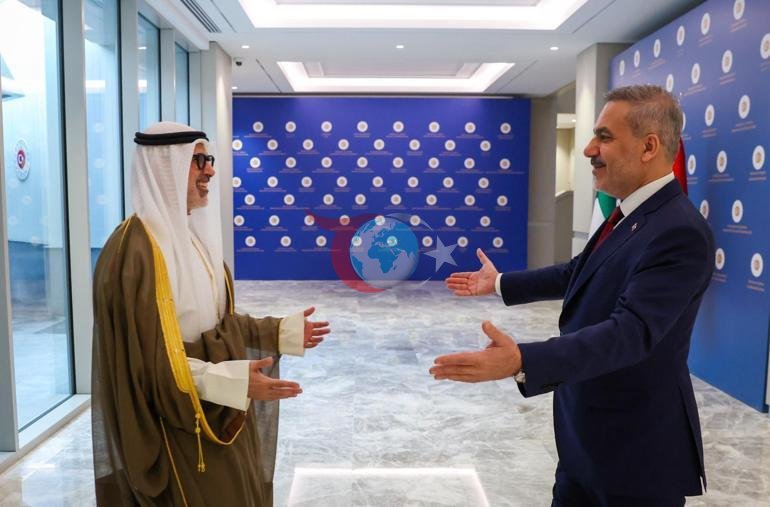Bakan Fidan, Kuveytli mevkidaşı Al-Sabah bir araya geldi