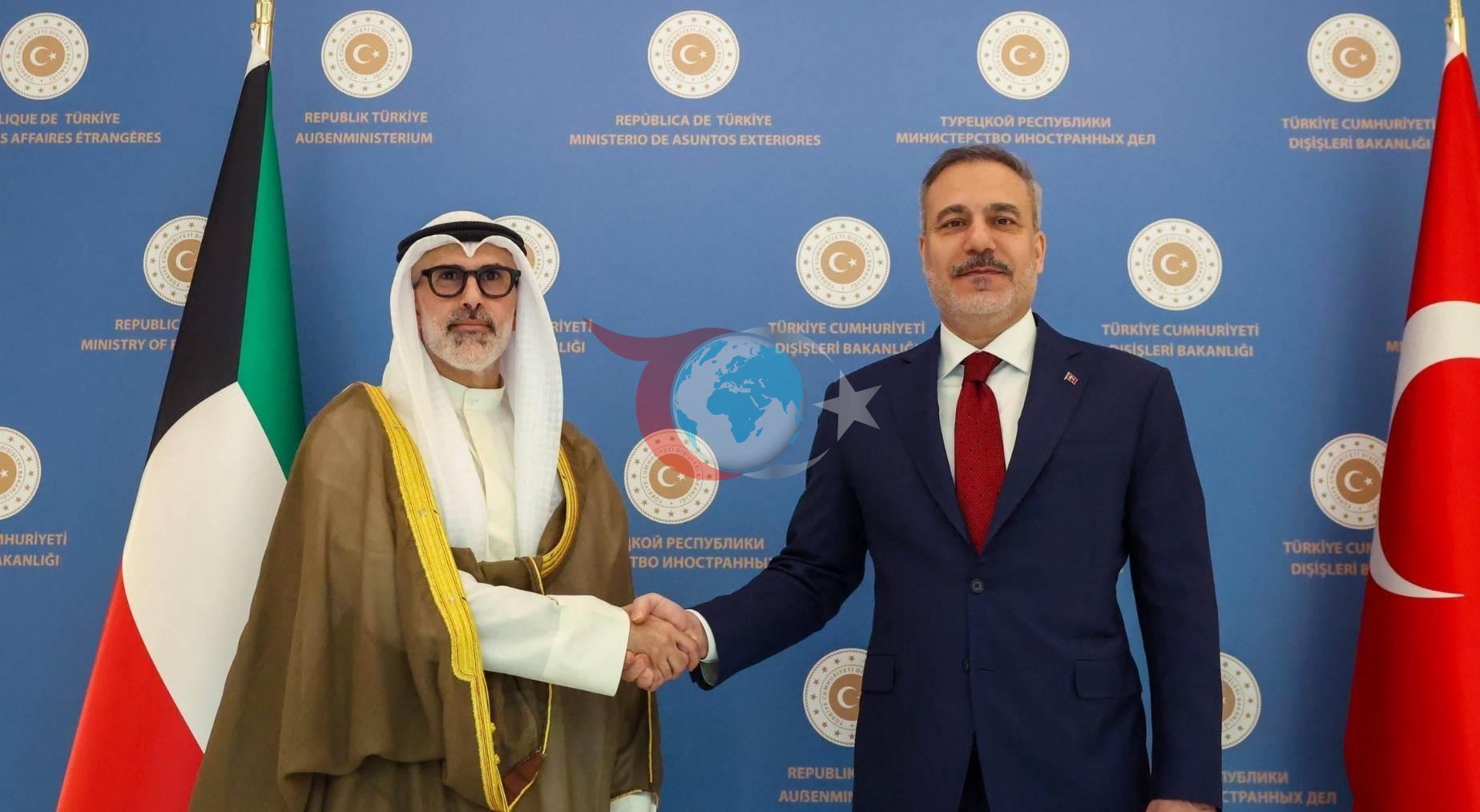 Hakan Fidan ve Kuveytli Mevkidaşı Al-Sabah Ankara'da Buluştu