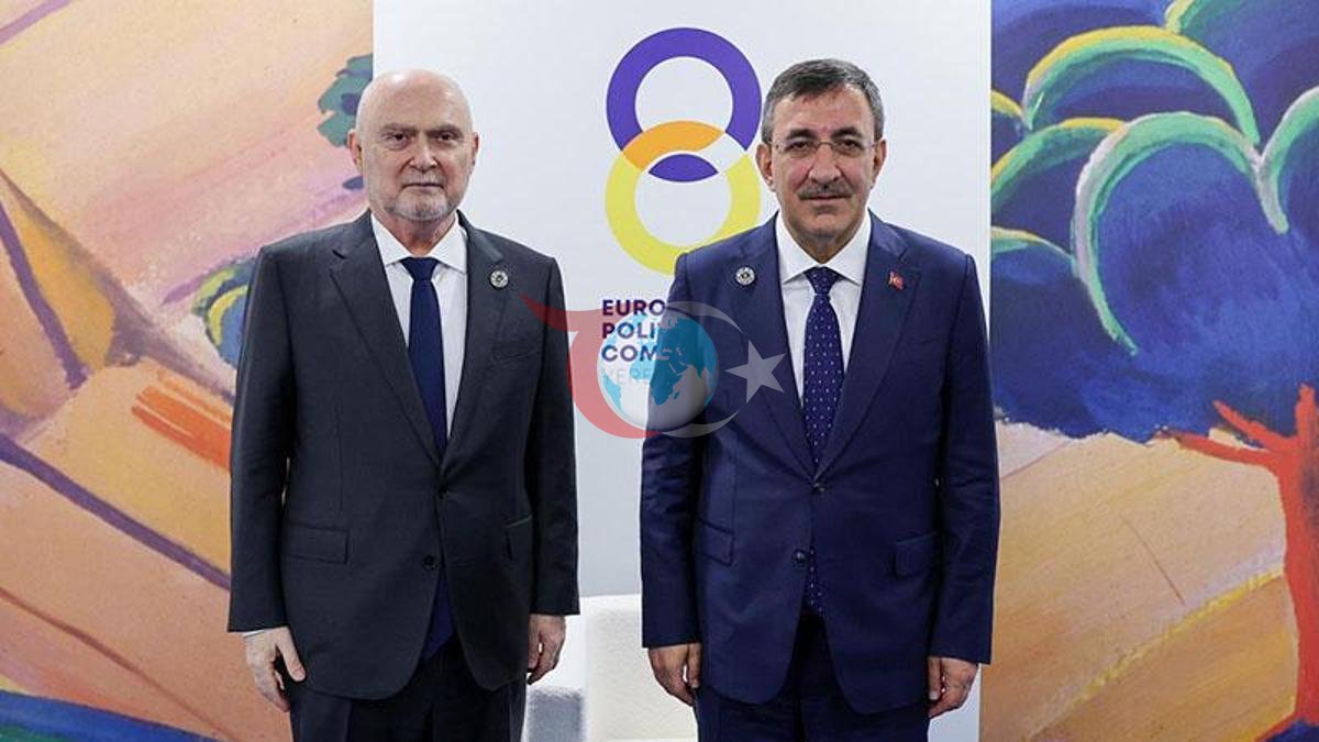 Cumhurbaşkanı Yardımcısı Yılmaz, AGİT'in Genel Sekreteri Sinirlioğlu ile Görüştü