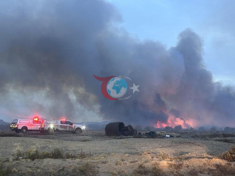 ABD’nin Arizona eyaletinde yangın; 2 bin 200 dönüm alan küle döndü