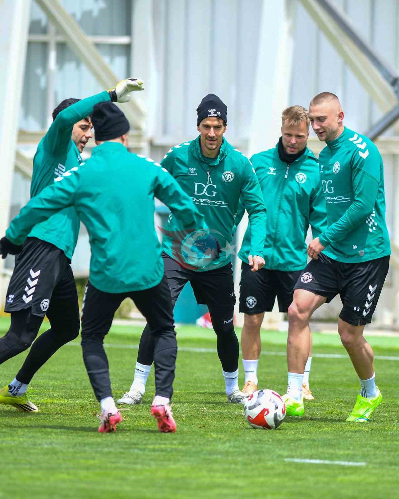 Konyaspor, Beşiktaş maçı hazırlıklarını tamamladı