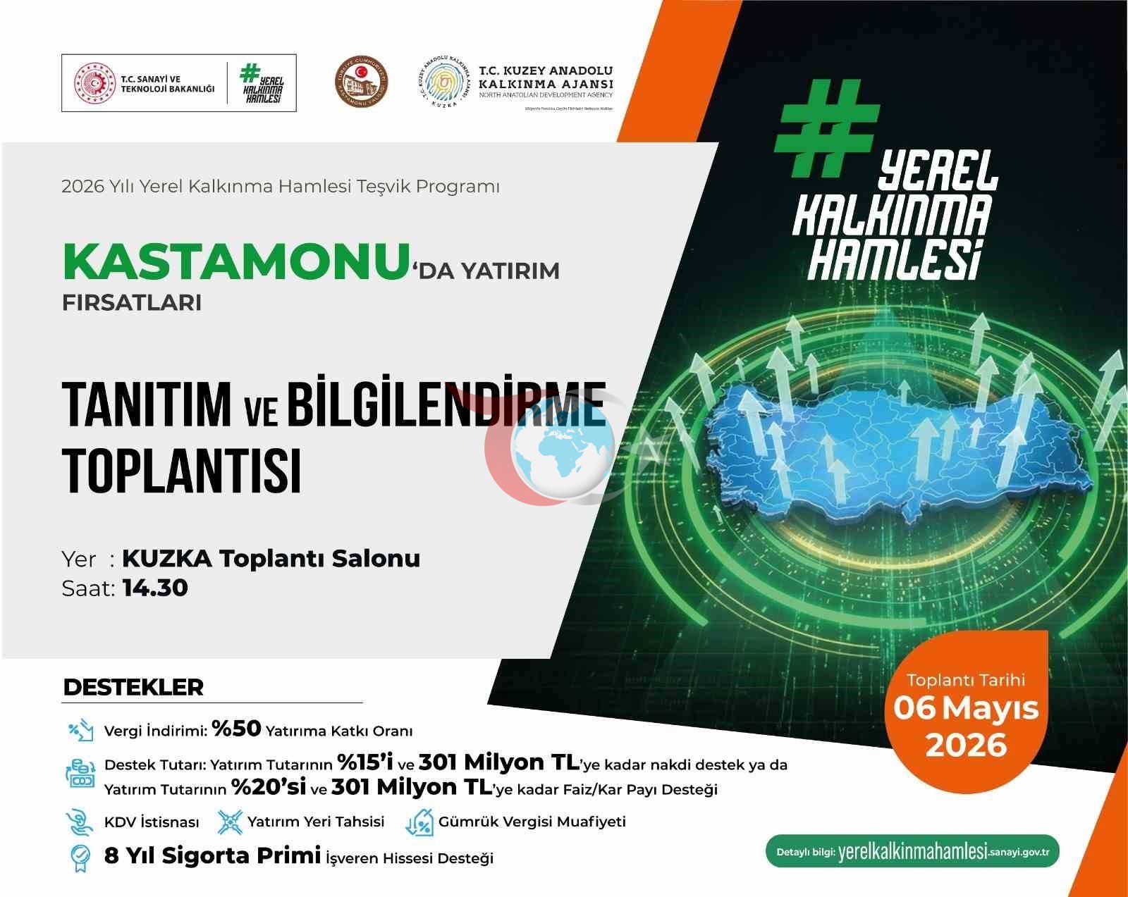 Kastamonu’da Yatırımcılar İçin Bilgilendirme Toplantısı Düzenleniyor