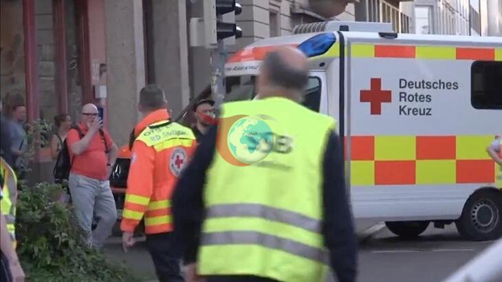 Leipzig'de Araç Yayaların Arasına Girdi: Olay Saldırı Olarak Nitelendirildi