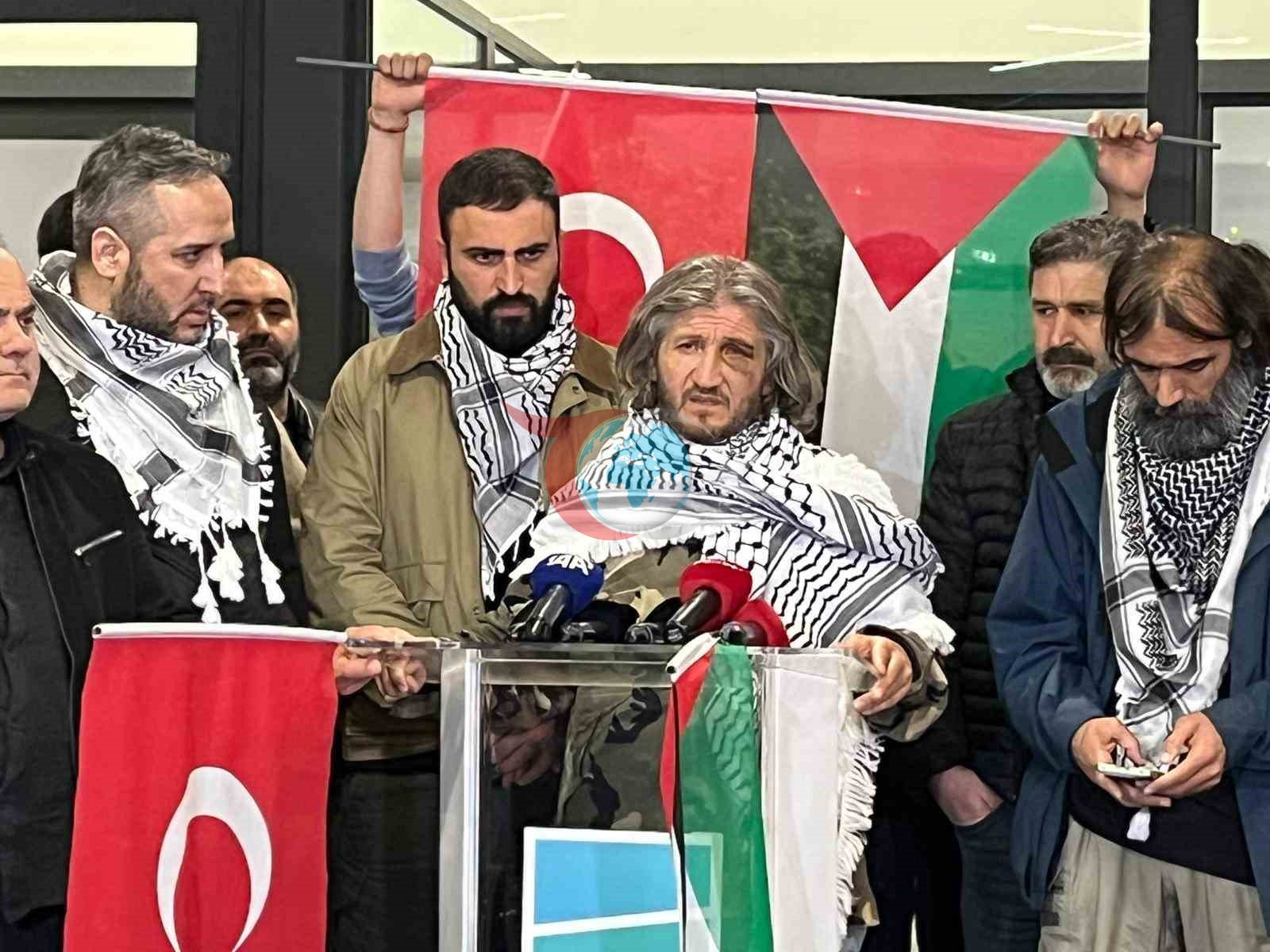 Sumud Filosu Aktivisti Hüseyin Oral İstanbul’da