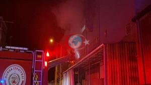 Bursada mobilya fabrikasında yangın çıktı