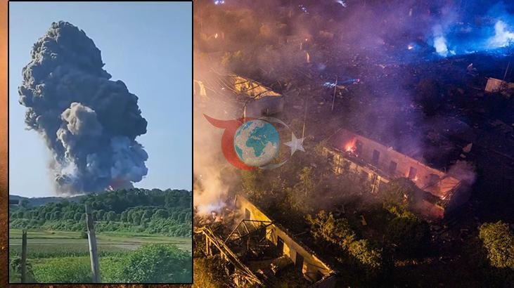 Çin'de Havai Fişek Fabrikasında Patlama! Ölü ve Yaralılar Var, Şok Anlar Kaydedildi