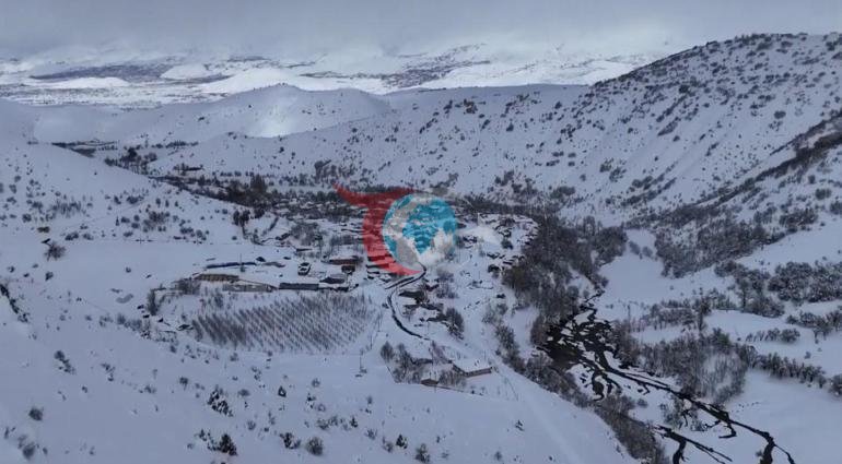 Baharı beklerken kara uyandılar Vatandaşlara çığ uyarısı