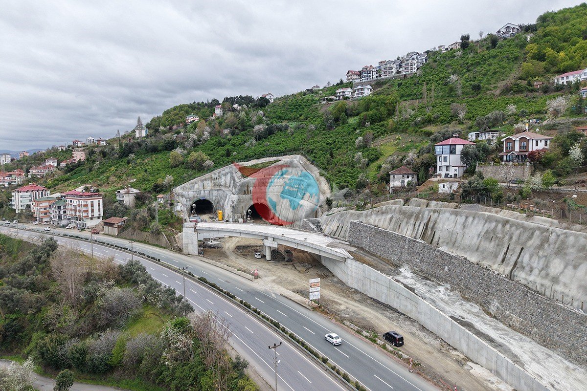 Trabzon'un Güney Çevre Yolu Projesi Hız Kesmeden İlerliyor