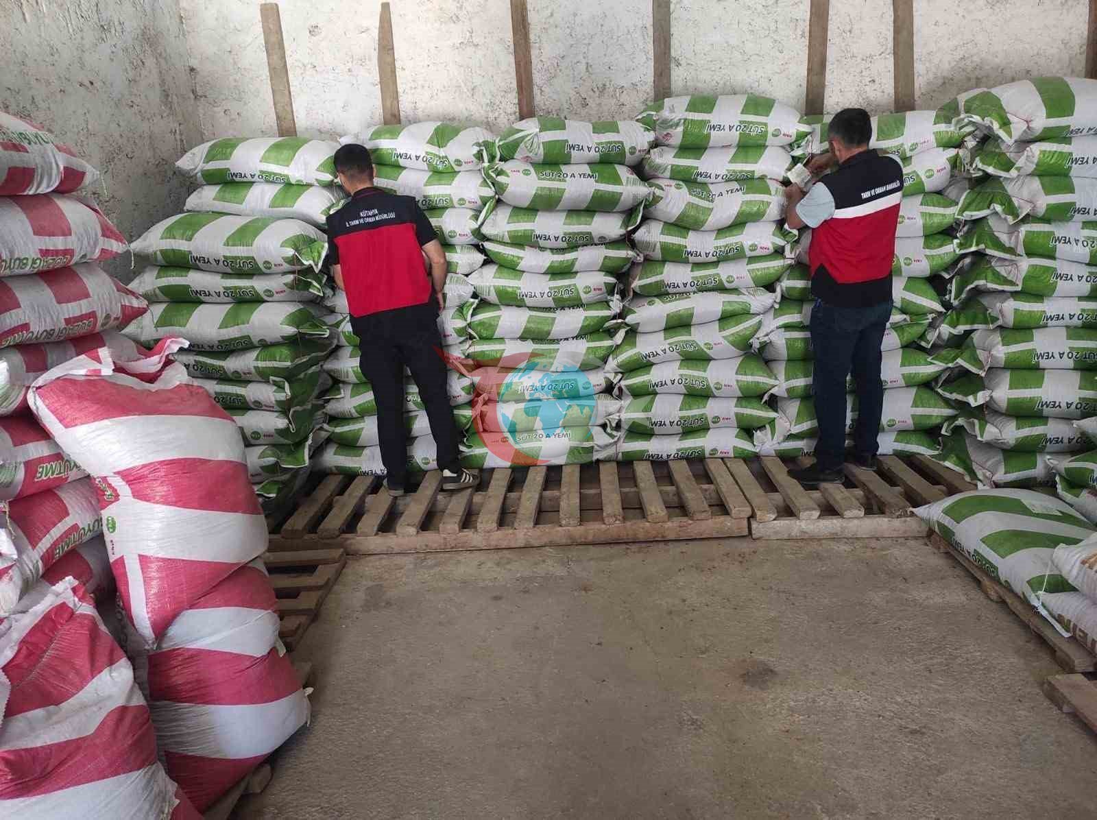 Emet&rsquo;te yem bayilerine yönelik denetimler gerçekleştirildi