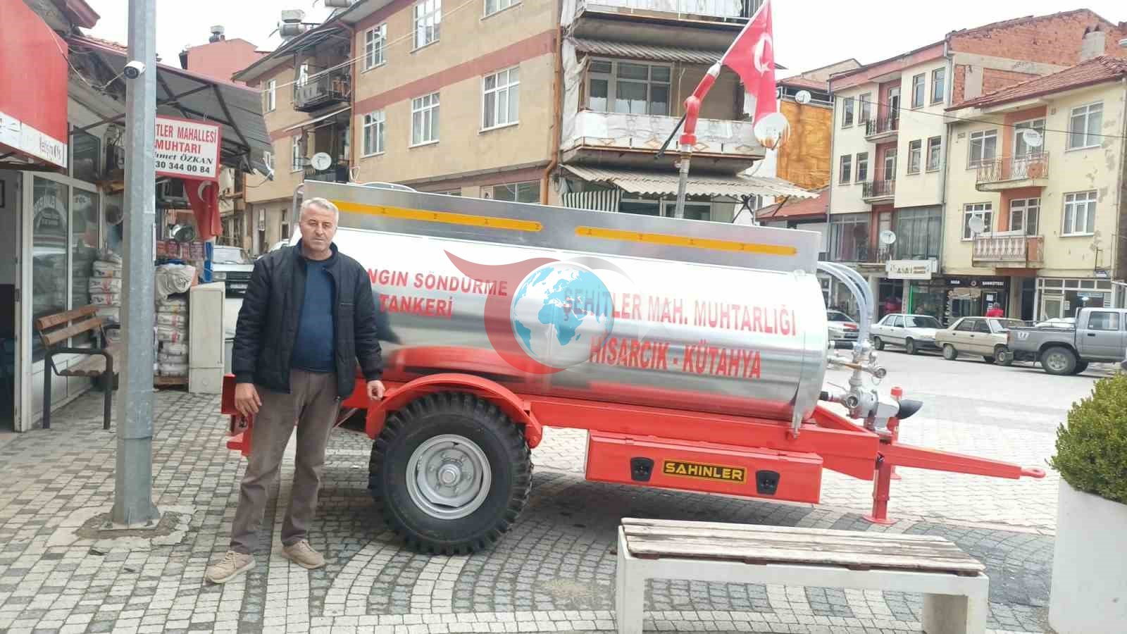 Şehitler Mahallesi'nde Toplumsal Dayanışma: Yangın Söndürme Tankeri Alındı