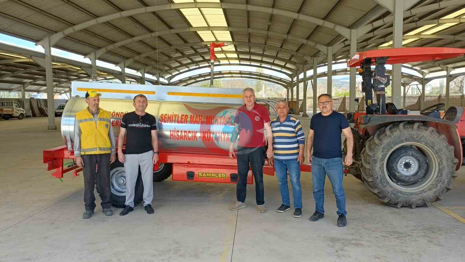 Kendi imkanlarฤฑ ile yangฤฑn sรถndรผrme tankeri satฤฑn aldฤฑlar