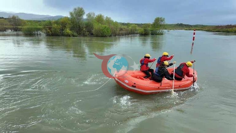 Okul Sporları Rafting Türkiye Şampiyonası öncesinde Murat Nehri’ndeki hazırlıklar tamamlandı