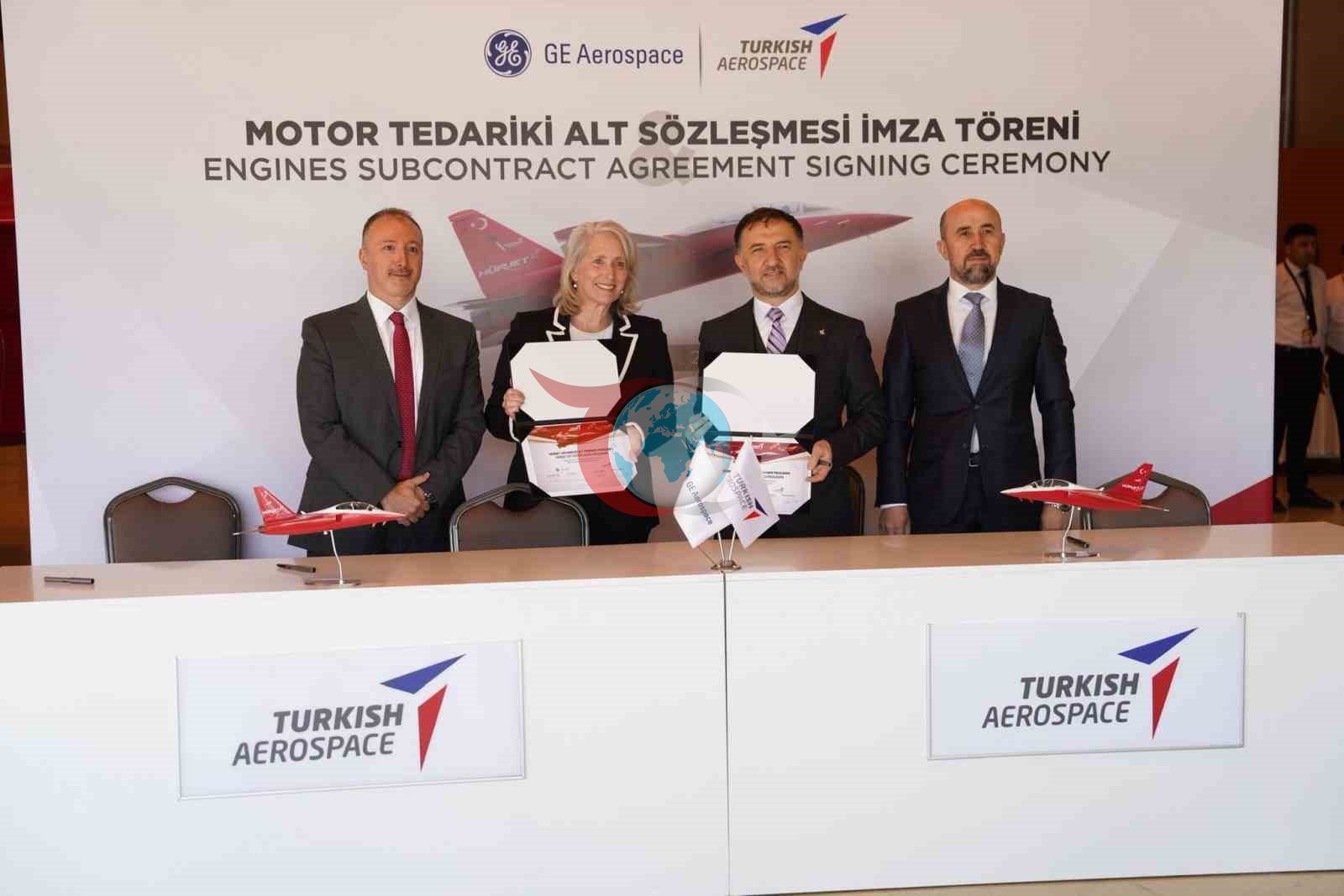 TUSAŞ ile GE Aerospace, HÜRJET için motor tedarik sözleşmesi imzaladı