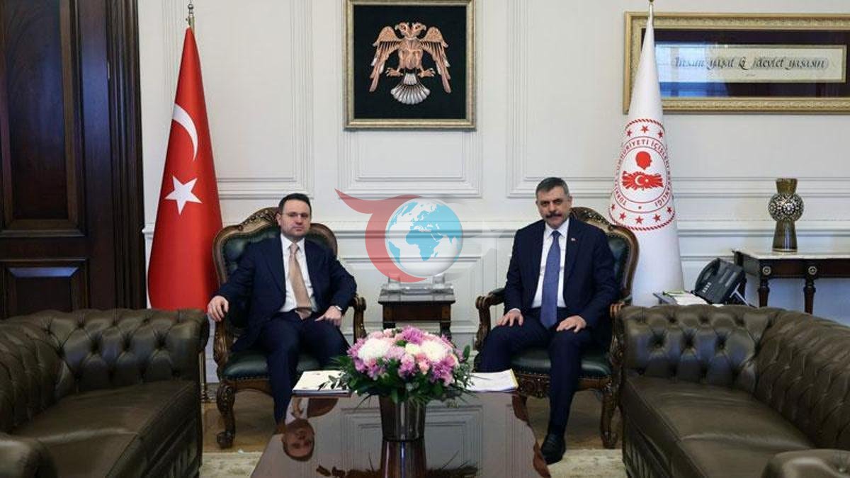 İçişleri Bakanı Çiftçi ve Adalet Bakanı Gürlek Ortak Çalışma Toplantısı Düzenledi