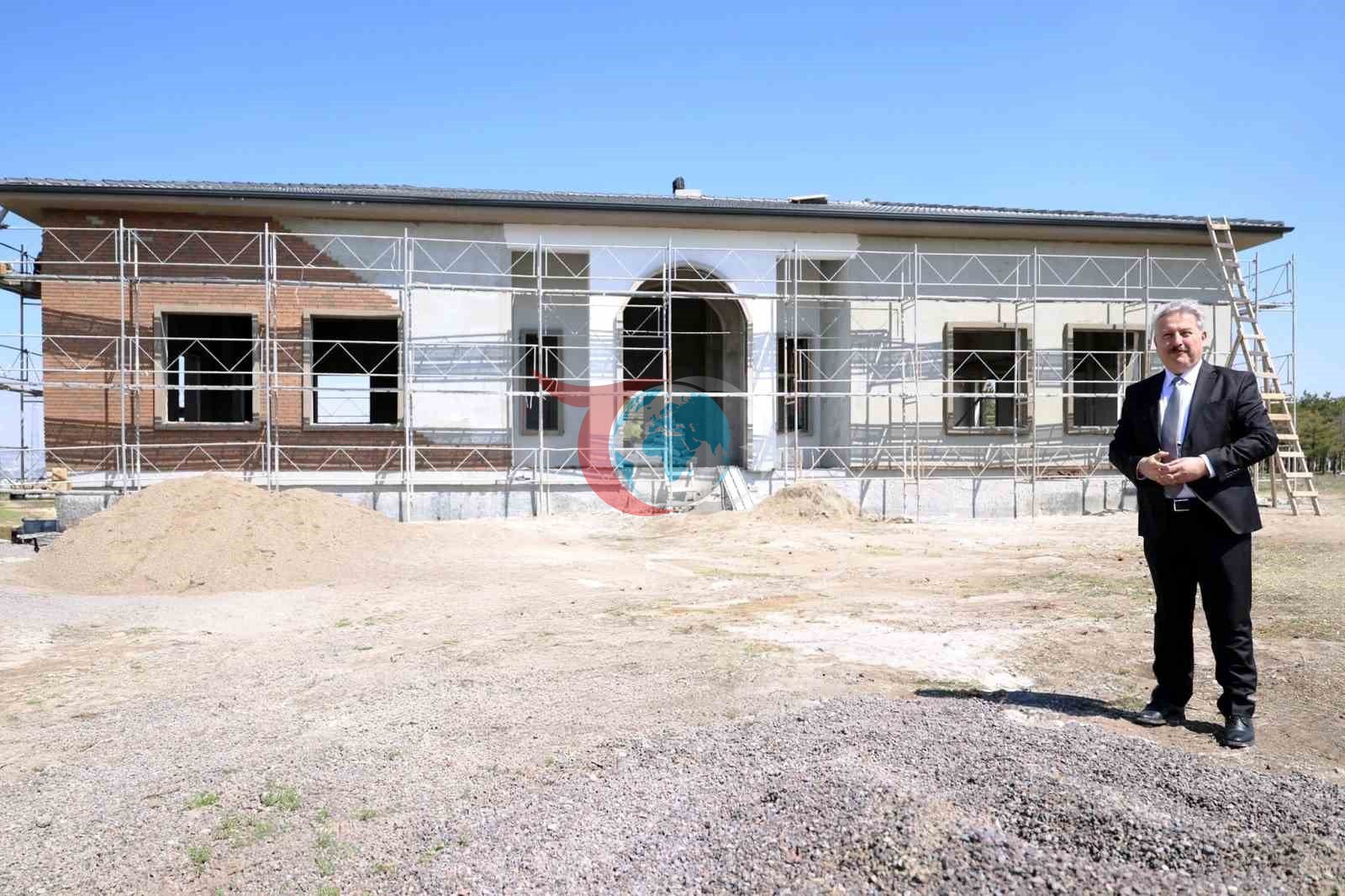 Selçuklu Mahallesi&rsquo;nin çok amaçlı sosyal tesisi hızla yükseliyor